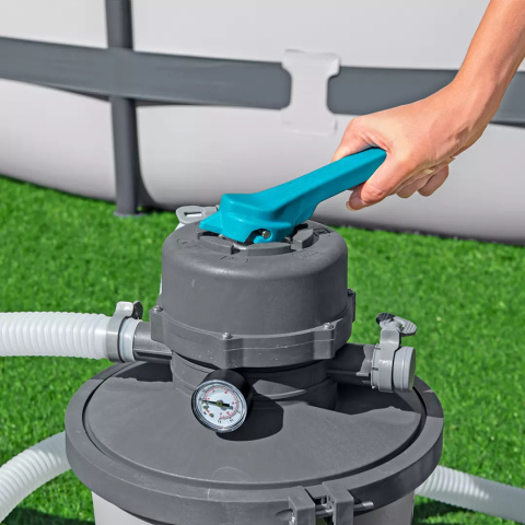 Bestway Sandfilterpumpe Poolpumpe Sandfilteranlage 3.659 l/h, 85W 58515